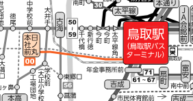 (00)日ノ丸本社線路線図